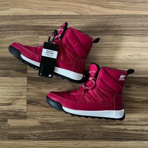 Sorel kids reds winter shoes